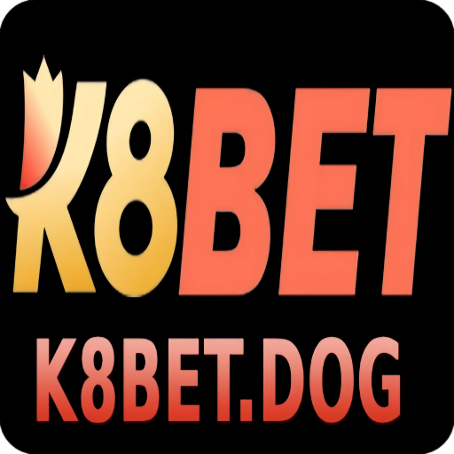 Novo logo da k8bet vip